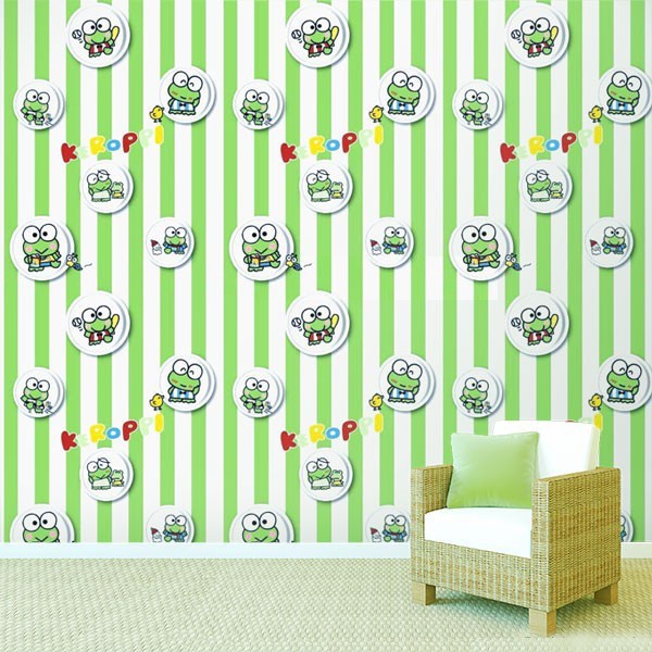 Wallpaper SALUR KEROPI - Wallpaper Dinding 10M x 45Cm