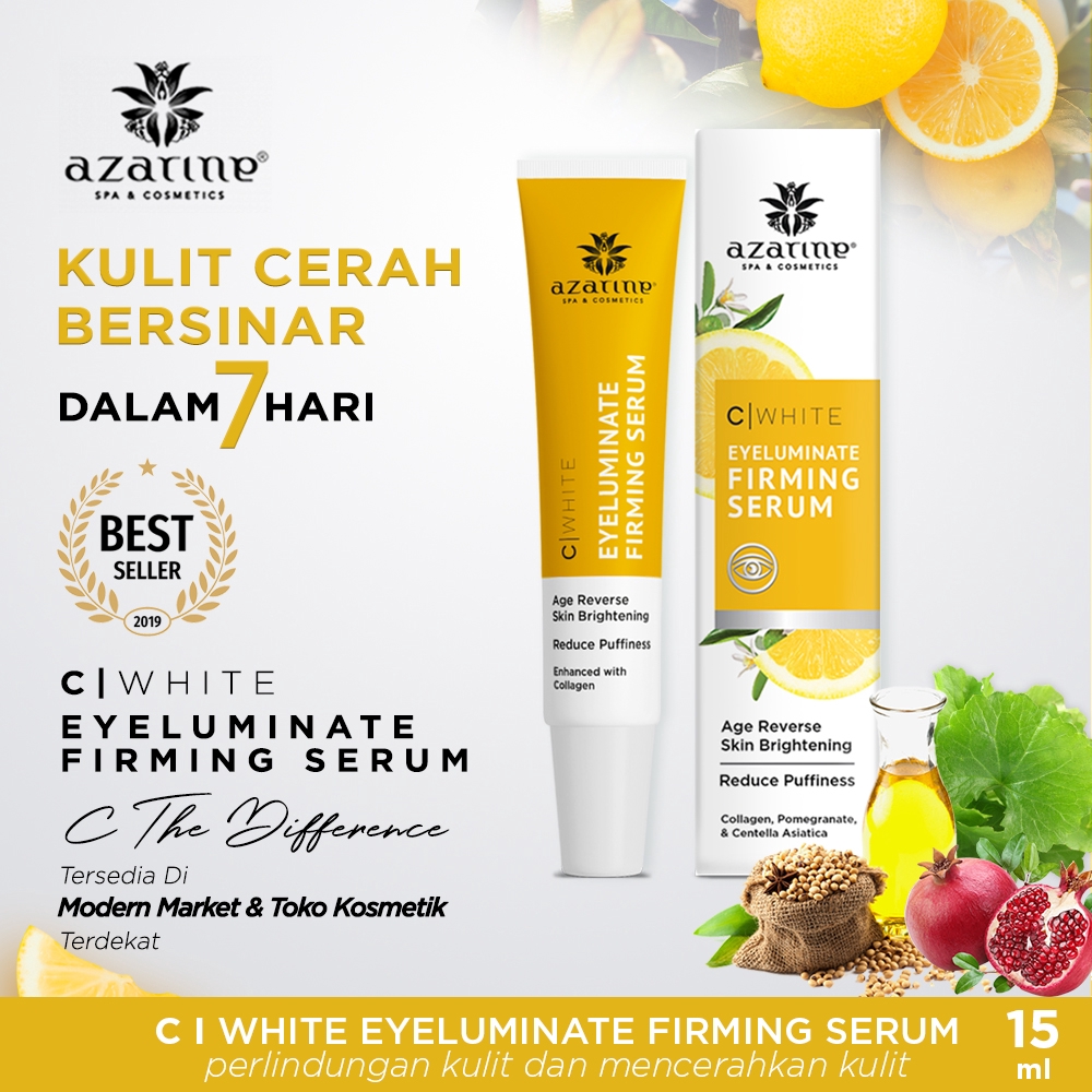 Azarine C White Eyeluminate Firming Serum | Shopee Indonesia