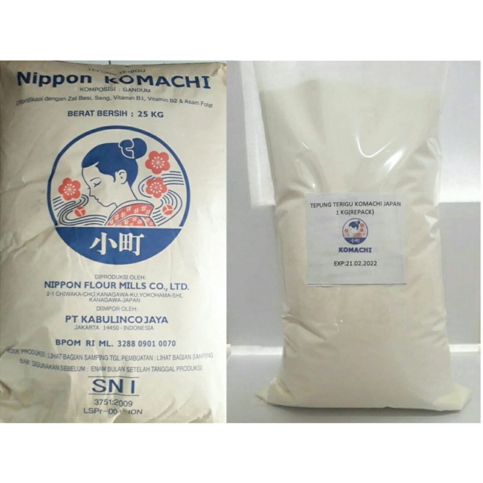 

PROMO [COD] Tepung Terigu Nippon Komachi (Repack 1 KG)