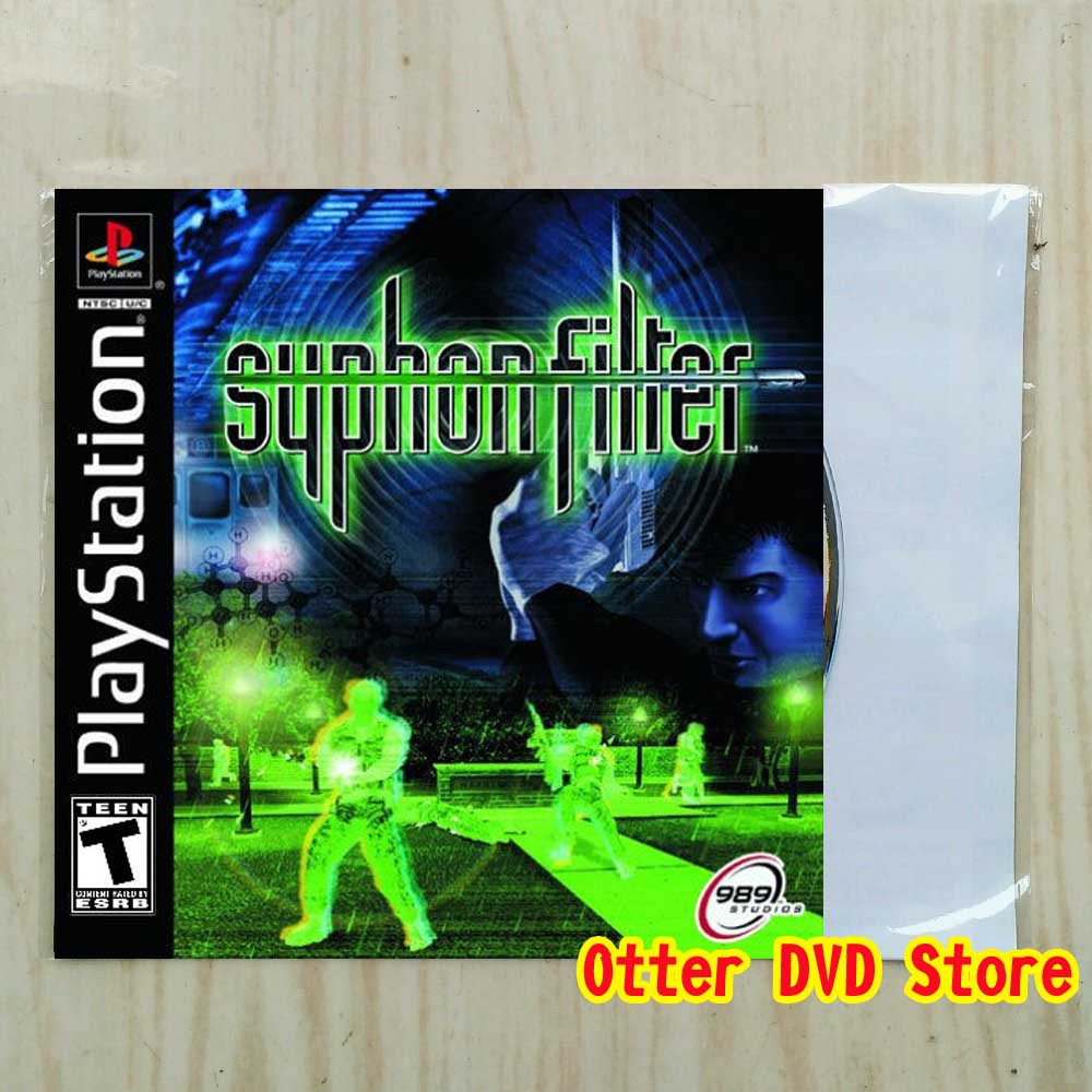 Kaset CD Game Ps1 Ps 1 Syphon Filter 1