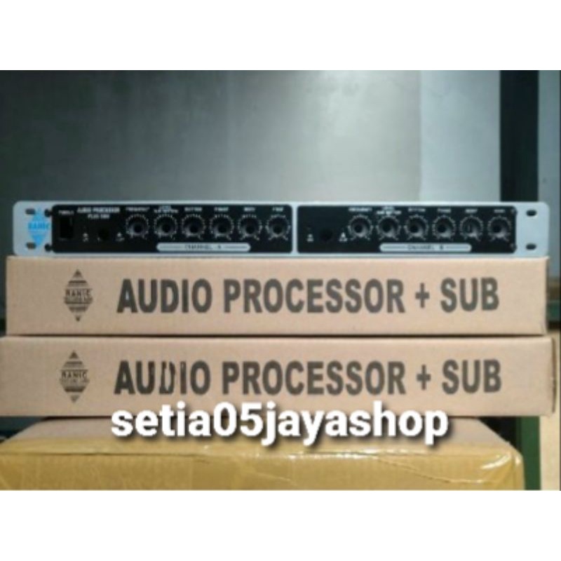 Box bok kit audio processor prosesor plus subwoferr