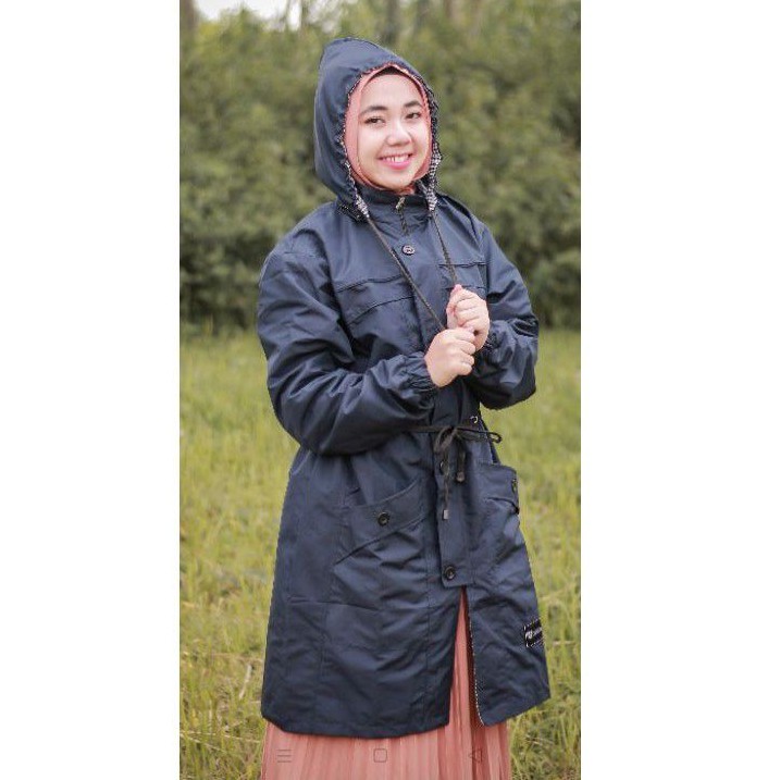 ANAPHA JAKET PARKA CEWE SYAR I syar'i  / jaket hijab hijabers JACKET muslimah syar i syari syar'i