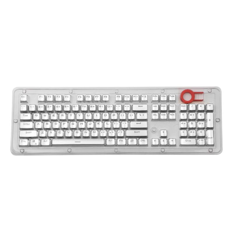 Vivi Keyboard Mekanik 104 Tombol Pbt Lapis Metal Untuk Cherry Mx