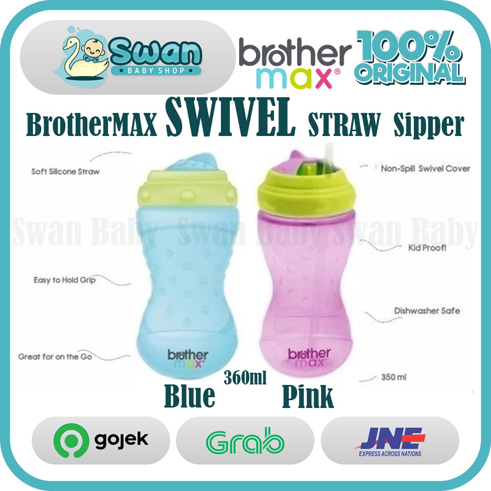 BrotherMax Swivel Straw Sipper / Botol minum