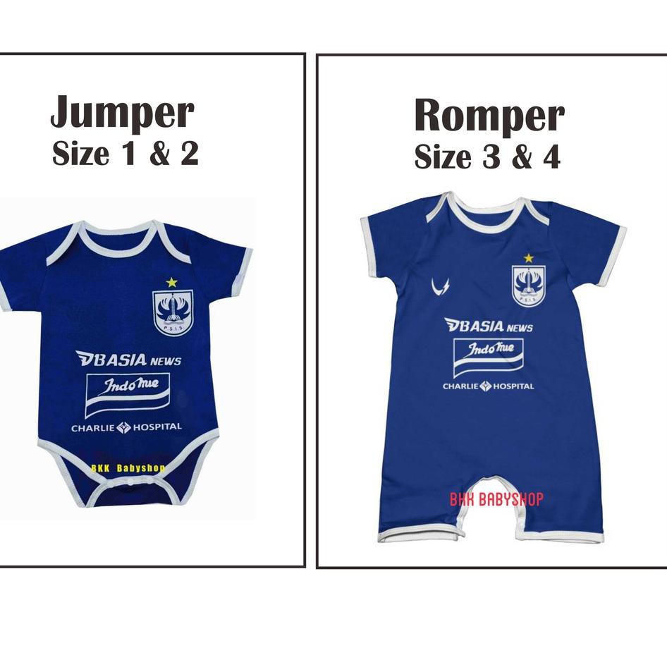 Jumper Bayi Anak Bola PSIS / Jersey Baju Bayi Bola