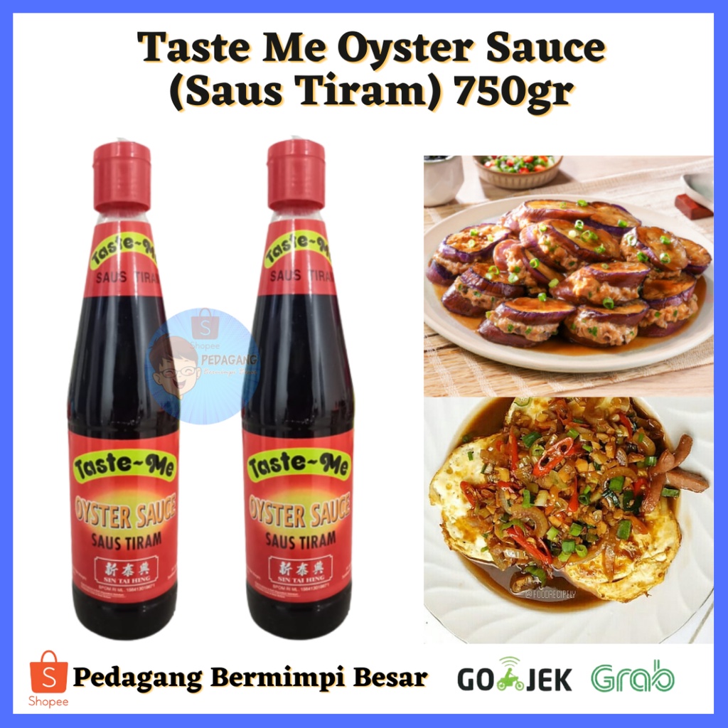 Taste Me Oyster Sauce (Saus Tiram) 750gr/ Saus Tiram/ Oyster Sauce/ Bumbu Masak Saos Tiram