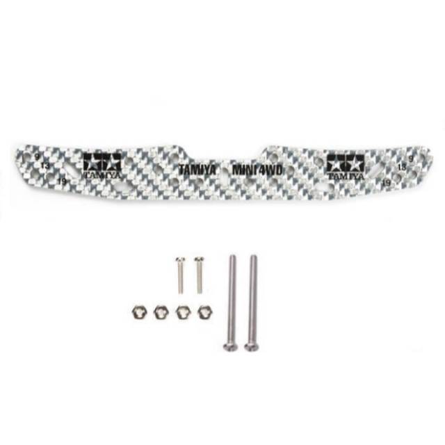 REP TAMIYA 95305 HG CARBON MULTI ROLLER SETTING STAY (1.5MM/SILVER)