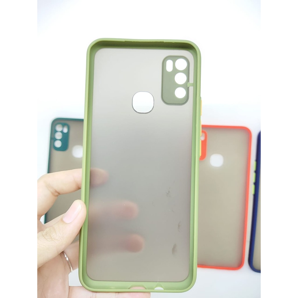 Bumper AERO CASE Infinix Hot 9 Play 6.82 Inchi Premium Hardcase My Choice List Warna Matte