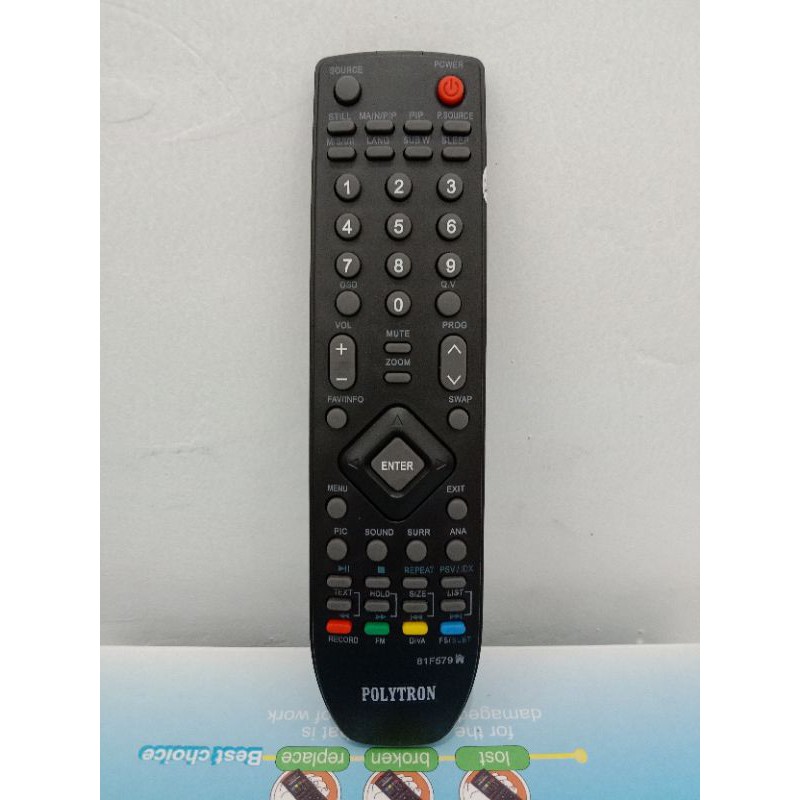 REMOT TV POLYTRON LED/LCD 81F579