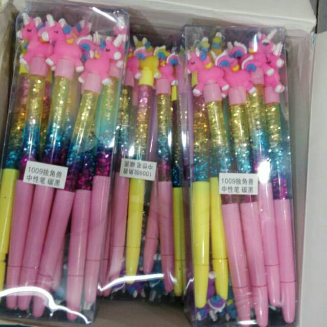 

Kuda Unicorn Pen / 1009 Pulpen Unicorn / 16pcs Pen Unicorn