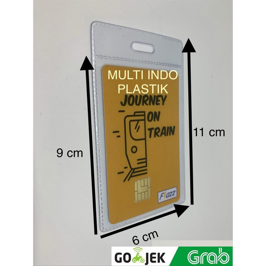 Jual Sampul kartu cover id card plastik nametag plastik id card