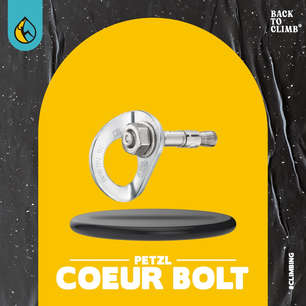 Hanger dan Bolt Petzl Coeur Steel