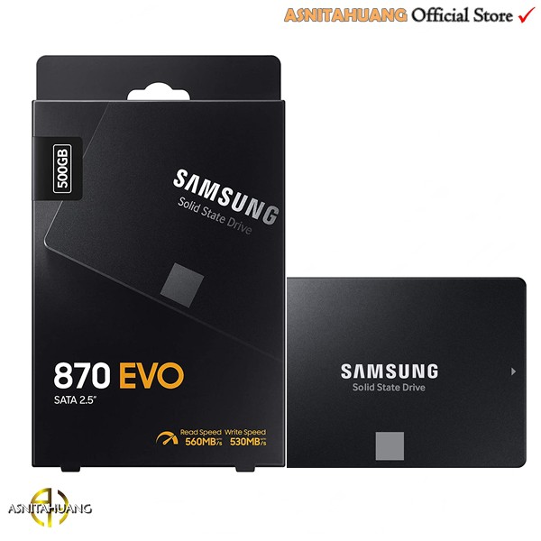 SSD Samsung 870 EVO 500GB SATA III Internal SSD SATA3 2.5&quot;