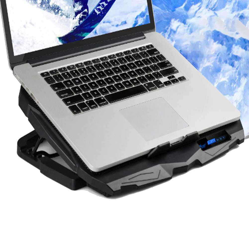 IDN TECH - NAJU Notebook Cooler Pad Laptop Ultra Thin Radiator Cooling Base - S18