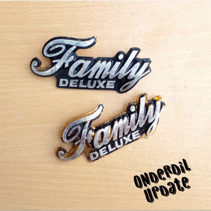 Emblem tutup aki motor suzuki FR FR80 FR80N Family original