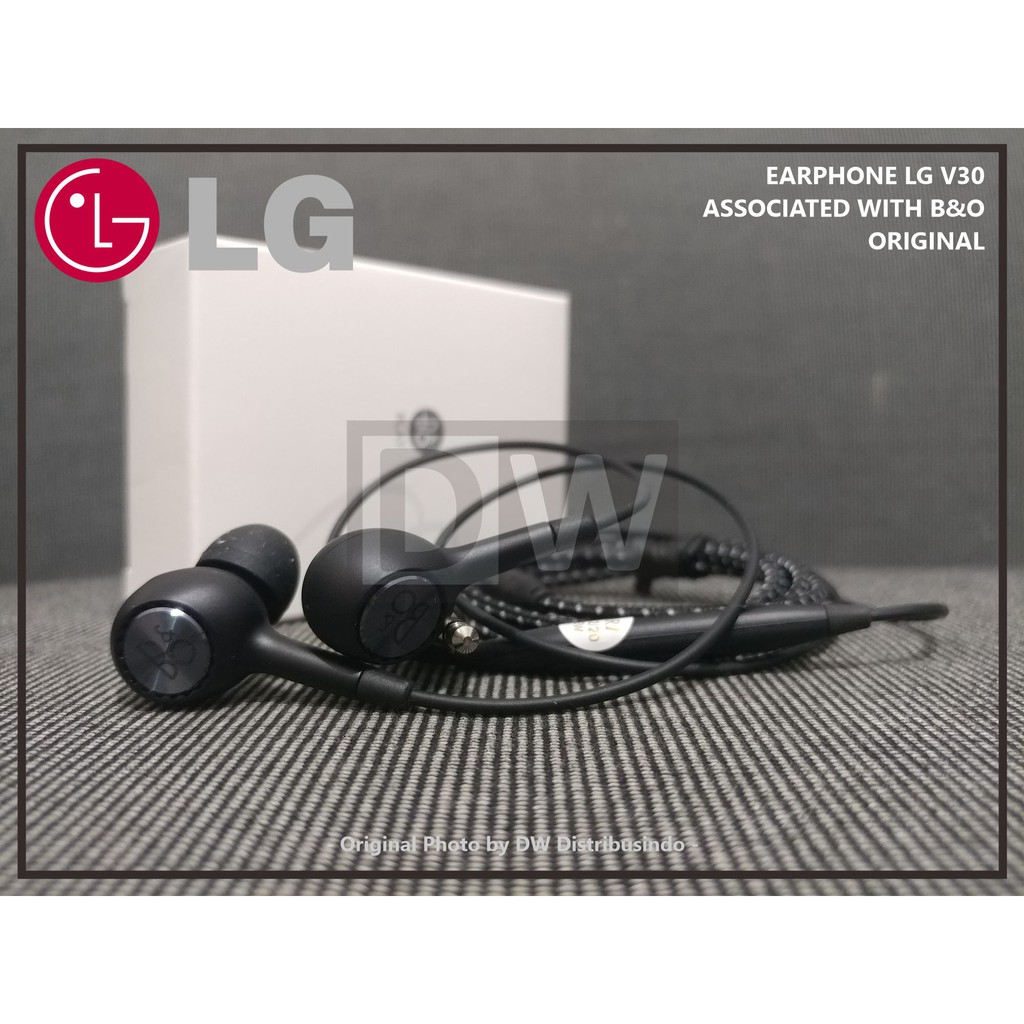 HEADSET EARPHONE LG V30 V40 V50 G8 G7 G6 G5 G4 V10 V20 THINQ STYLUS 2 3 Q6 B&O BANG OLUFSEN ORIGINAL