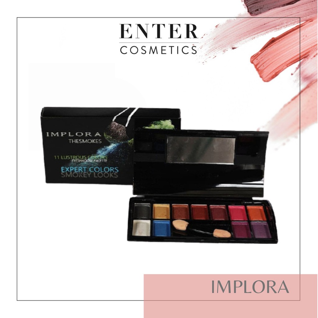 Implora Thesmokes 11 Colors Eyeshadow