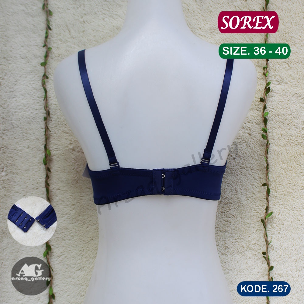 BRA SOREX 267 | BH SOREX BUSHA HALUS| BRA WANITA SOREX SEAMLESS | Pakaian Wanita  | Pakaian Dalam |Bra | Bh