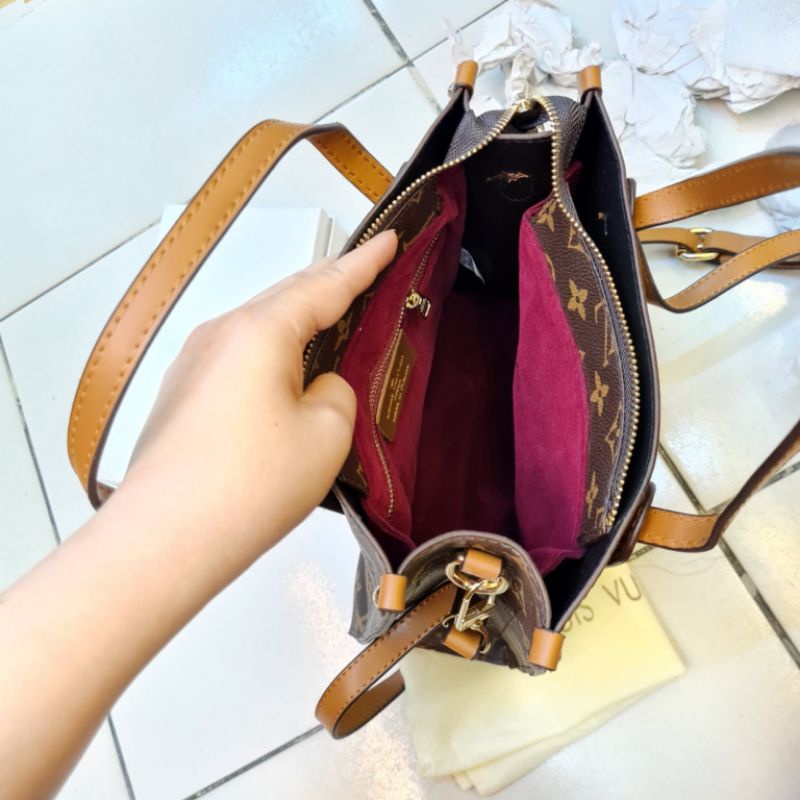 Tas lv import top handle / lv top handle bag premium uk 24x10x24