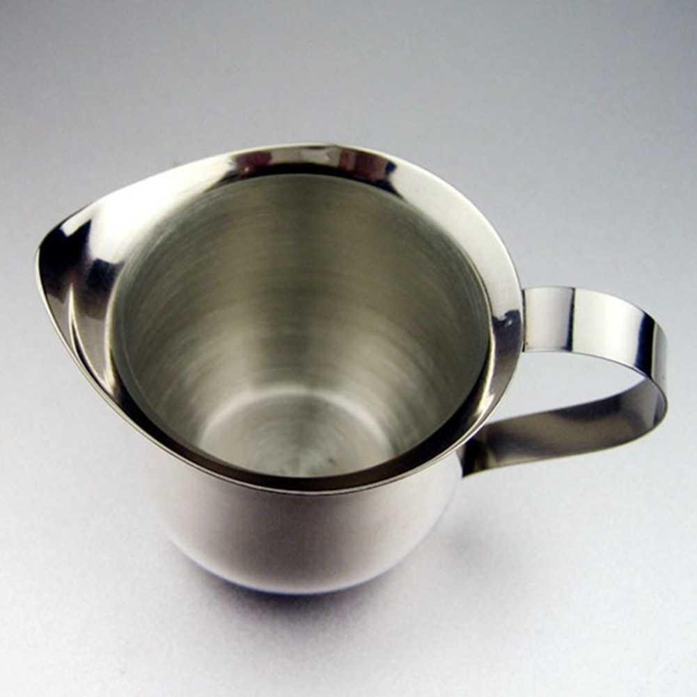 HOUSEEN Gelas Pitcher Kopi Espresso Latte Art Milk Stainless - DLSC060 [Silver] [60ML]