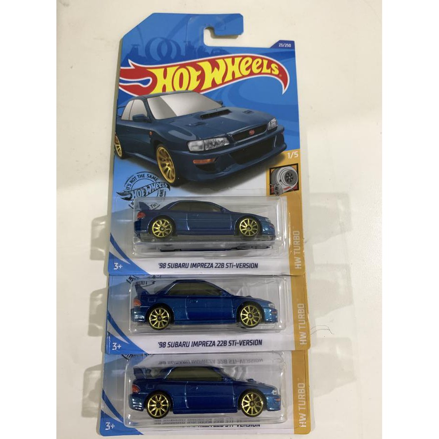 KREDIT MAINAN MOBIL MOBILAN■ HOTWHEELS’98 SUBARU IMPREZA 22B STI VERSION PROMO