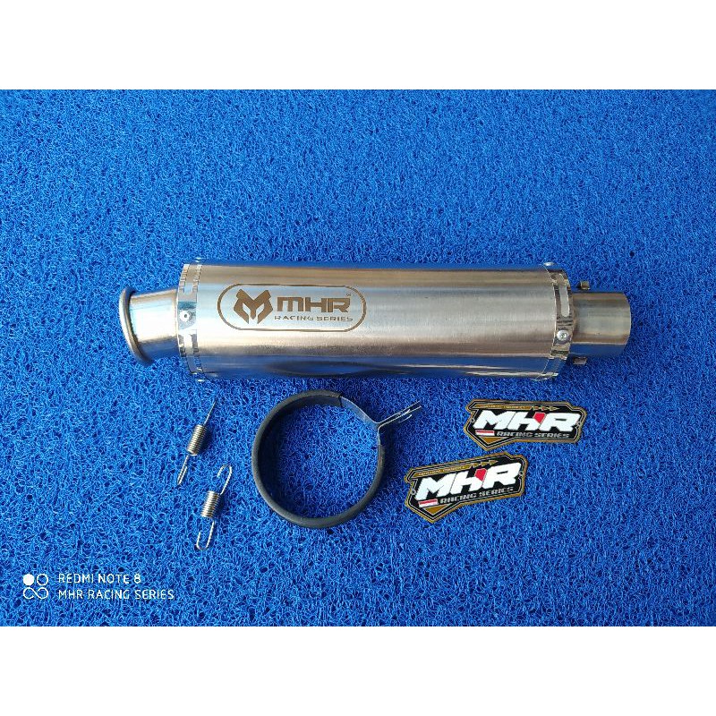 Knalpot Racing MHR Exhaust Original Silincer Only inlet 50mm