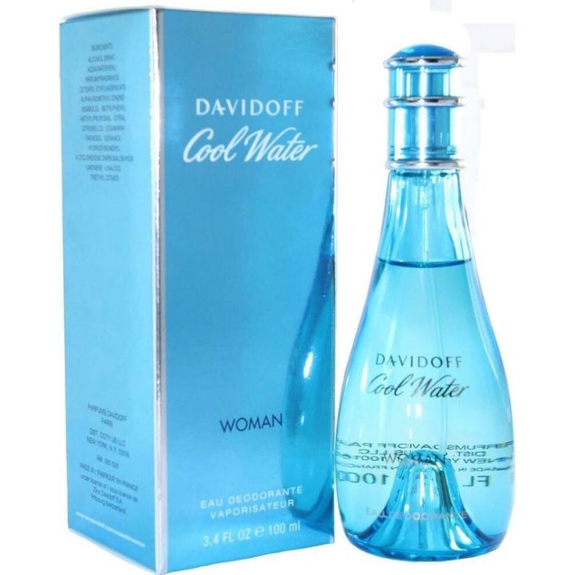 bibit parfum daviddof cool water woman original 100mg murni asli no. 32