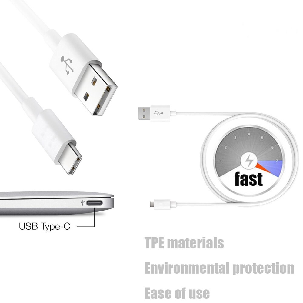 Kabel data Tipe-C Kabel data pengisian cepat Kabel Pengisian Tipe-C Kabel data 3m Tipe-C Kabel data Huawei Kabel pengisian USB Kabel data tambahan