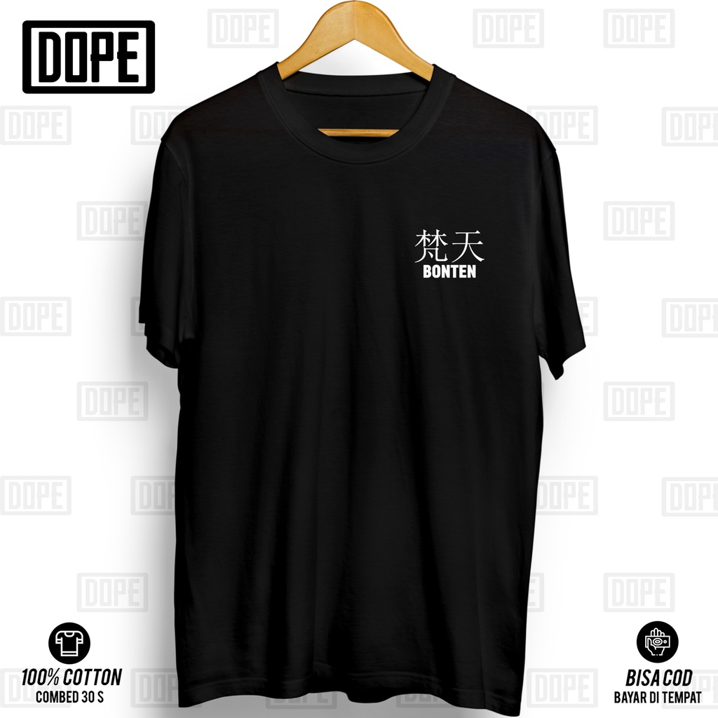 Kaos Anime Tokyo Revengers Gang BONTEN Logo Premium Distro Japan Baju Manga Jepang Baju Pria Wanita 