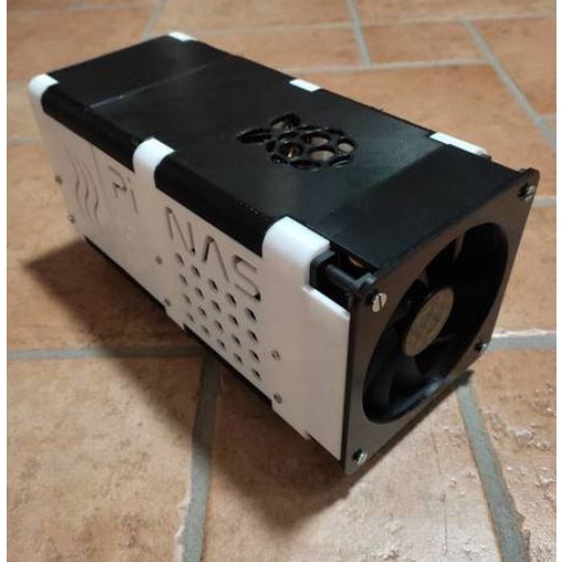 Casing Case Raspberry Pi 2 or 4 NAS - H3D