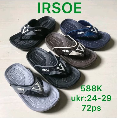 SANDAL JEPIT ANAK LAKI KARET IRSOE 588 UKURAN 24-29