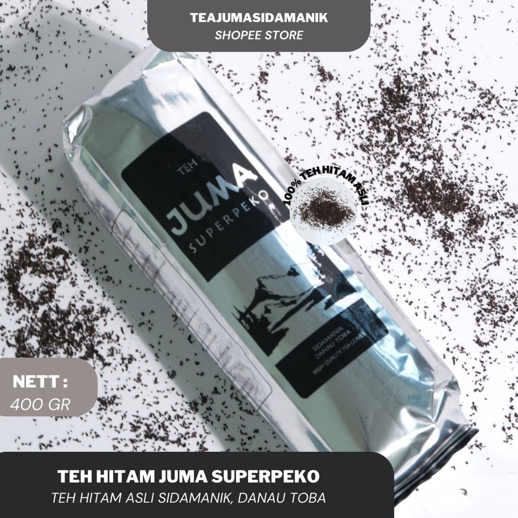 

Teh Juma Sidamanik Superpeko Teh Hitam Teh Kesehatan (400 gr)