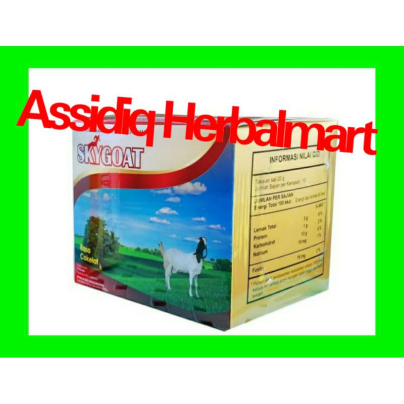 

Susu Kambing Etawa Skygoat Rasa Cokelat