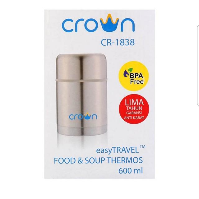 CROWN FOOD JAR