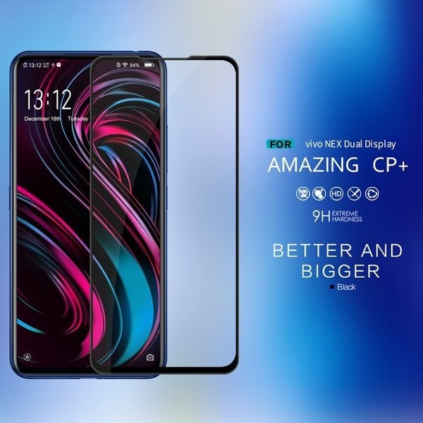 Amazing CP Plus Pro Full 3D Tempered Glass VIVO NEX DUAL Original