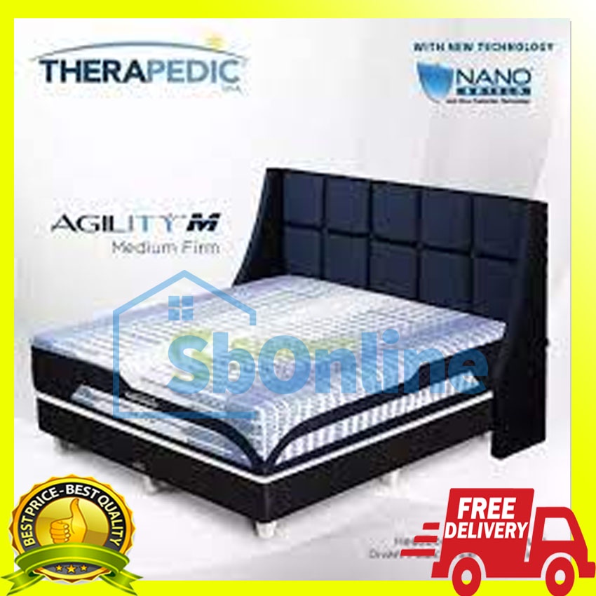 THERAPEDIC AGILITY (MEDIUM FIRM) FULL SET UK. 100 - 200