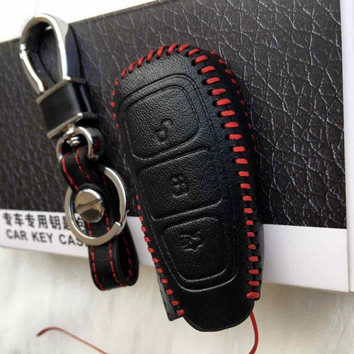 FORD ECOSPORT FIESTA FOCUS Gantungan Sarung Dompet Kunci Remote KULIT