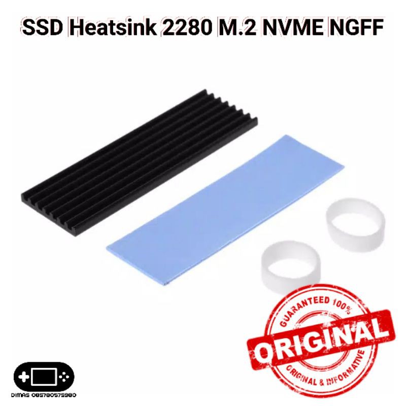 Jual Heatsink M.2 SSD NGFF NVME 2280 Cooler PC Laptop Cooling Alumunium