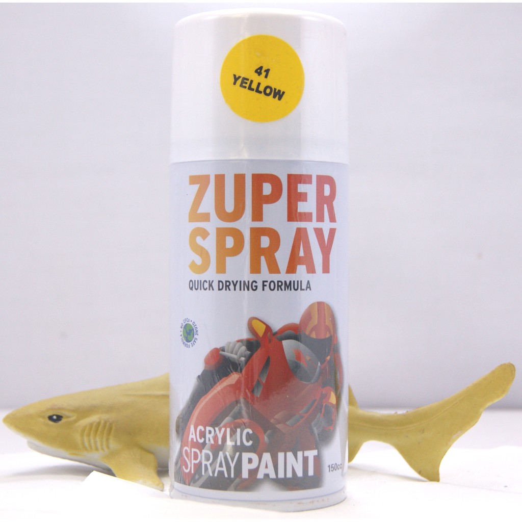 Cat Semprot Warna Kuning 150 ~ 300cc / Yellow Spray Paint ZUPER