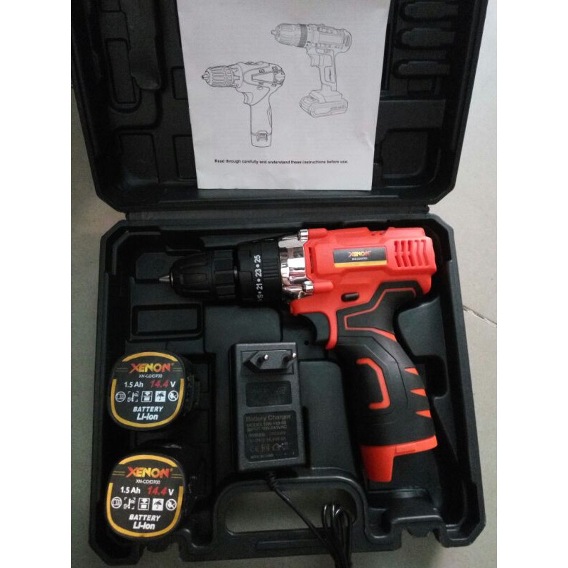 xenon XN CDID700 mesin bor beton cordless impact drill CDID 700