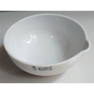 Cawan Porselen 60 ml | Evaporating Dish Porcelain | Cawan Penguap