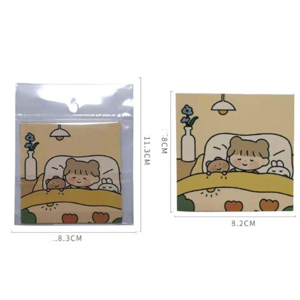 R-flower Kartu Hias Kamar Minimalis Background Card Poster Card