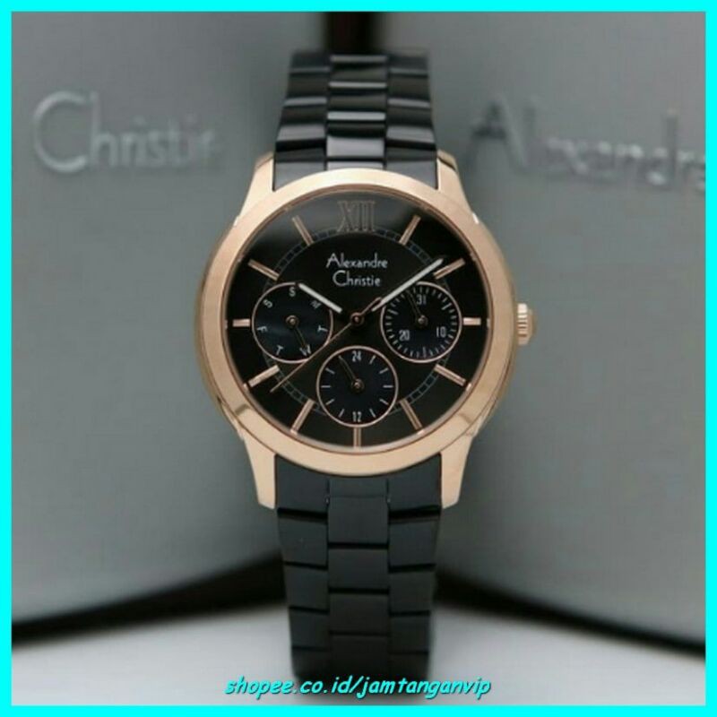 ⁂ TERPERCAYA☘ Alexandre Christie Wanita ∇ Jam Alexandre Christie Wanita Original AC2815 AC 2815