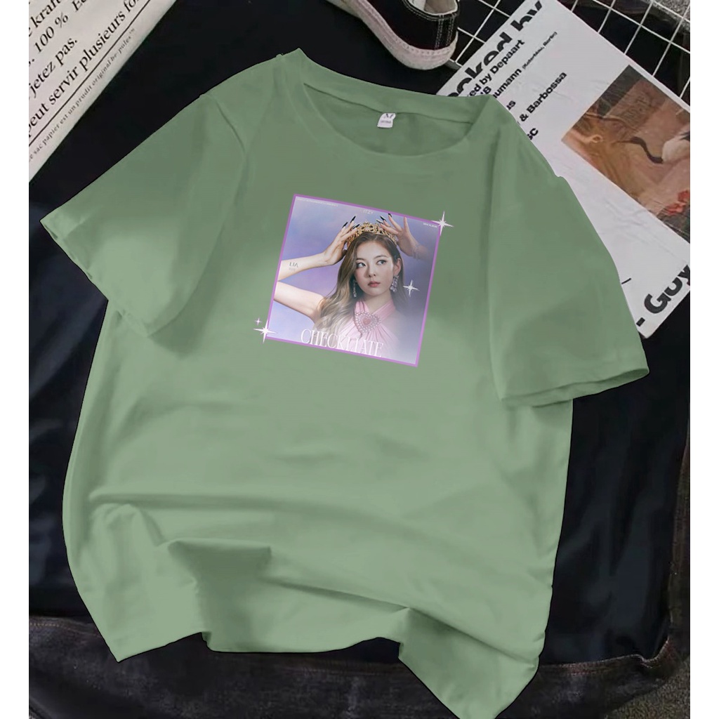 Pretty Savage- Kaos Oversize Itzy Lia Checkmate Photo