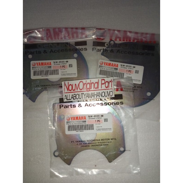 Plat bak Cvt Nouvo Seng Blok CVT Yamaha Nouvo Original Yamaha New