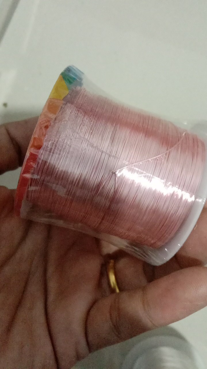 Gulungan Kawat Tembaga Warna Emas Silver Rose Gold Dan Merah Ukuran 0.2-1.0mm 600-30m Untuk Membuat Perhiasan Diy