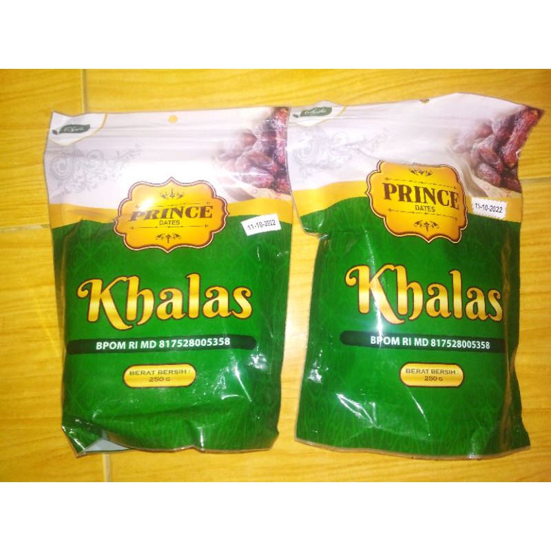 

kurma khalas 250 gr