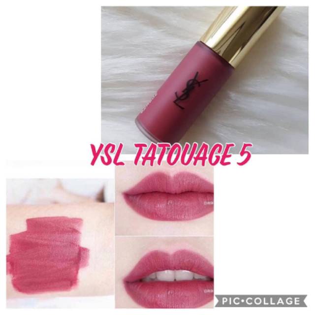 YSL TATOUAGE COUTURE LIQUID MATTE LIP STAIN LIPSTICK / LIPSTIK 3 ML