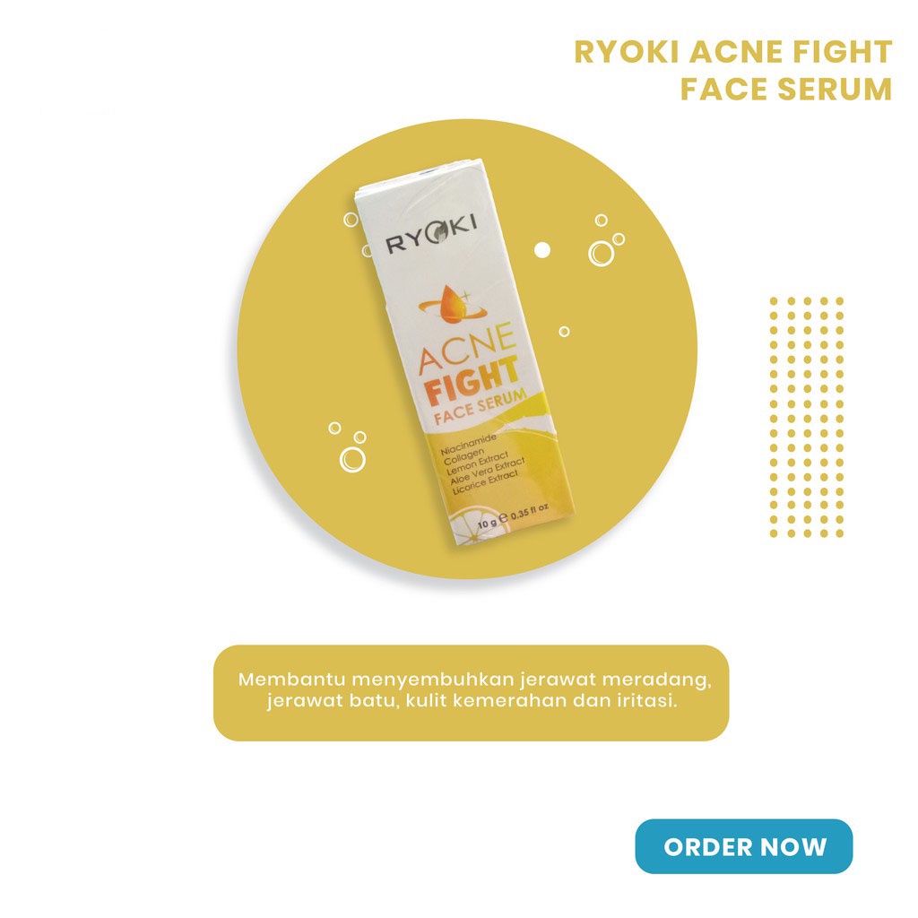 RYOKI ACNE FIGHT FACE SERUM