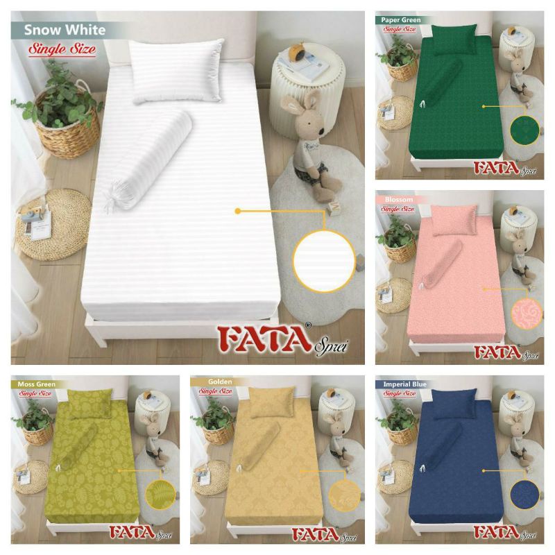 Seprei / Sprei Fata Polos UK 120x200 Single , UK 100x200 / Sprei Fata Emboss